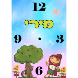 שעון עץ לתליה